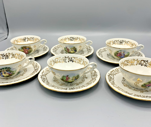 Service café ancien - , cnp